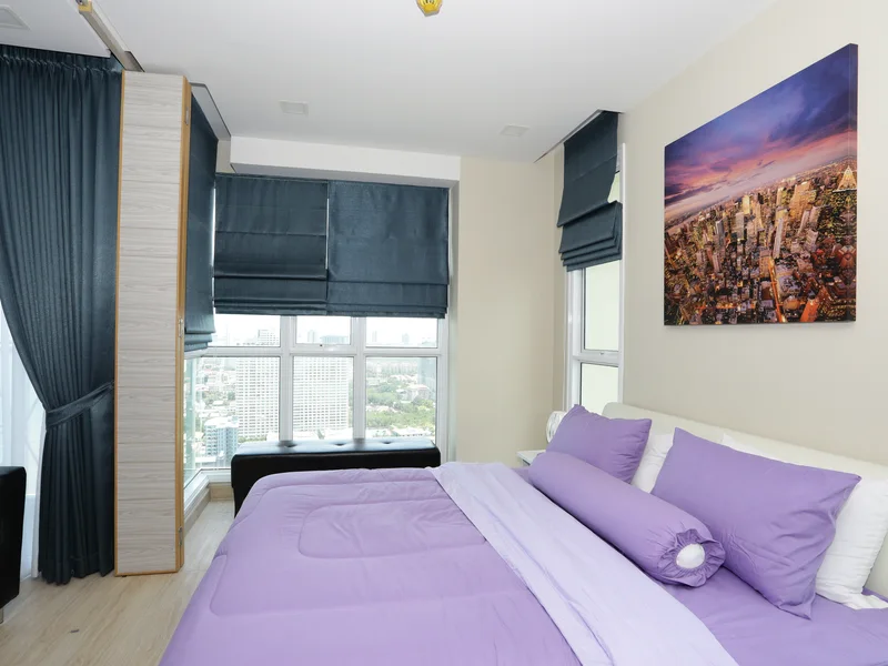 1-bedroom condo for rent at Cetus Beachfront Condominium, floor 36 photo
