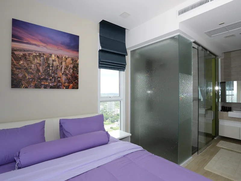 1-bedroom condo for rent at Cetus Beachfront Condominium, floor 36 photo