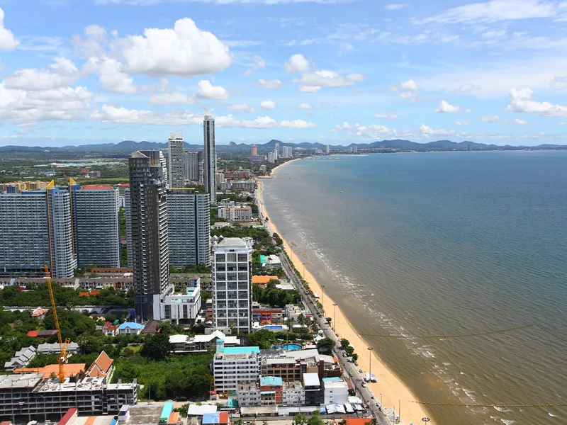 Bedrooms: 1 · Cetus Beachfront Condominium · #125 — 40.5 m², Floor 24 photo