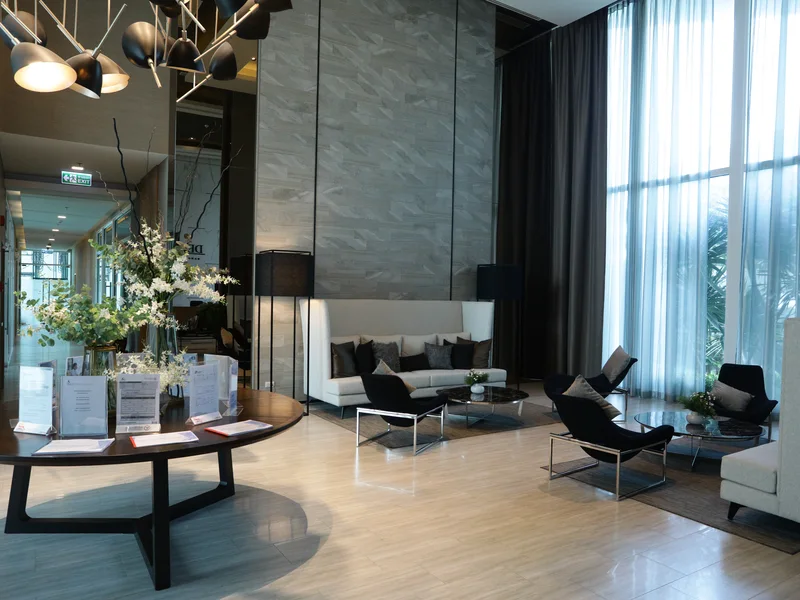 Bedrooms: 1 · Del Mare · #133 — 41.6 m², Floor 10 photo