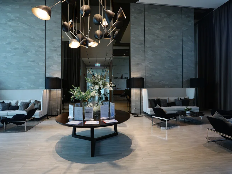 Bedrooms: 1 · Del Mare · #133 — 41.6 m², Floor 10 photo