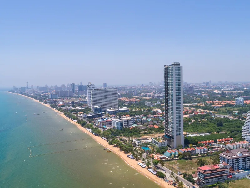 Bedrooms: 1 · Cetus Beachfront Condominium · #128 — 55 m², Floor 27 photo