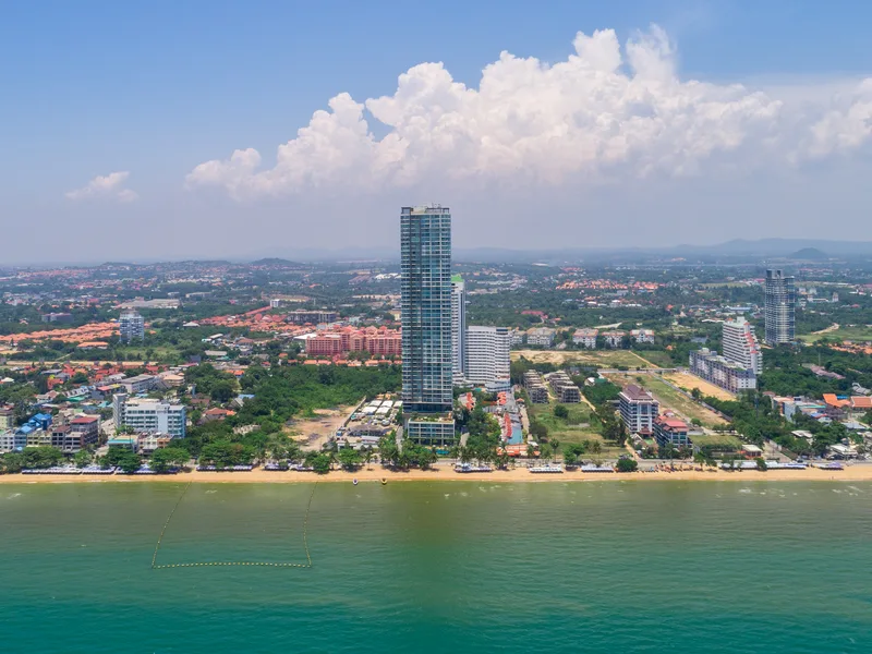 Bedrooms: 1 · Cetus Beachfront Condominium · #128 — 55 m², Floor 27 photo