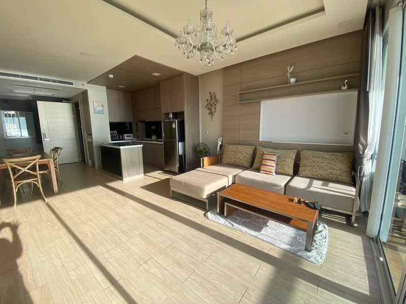 2-bedroom condo for rent at Cetus Beachfront Condominium, floor 5 photo