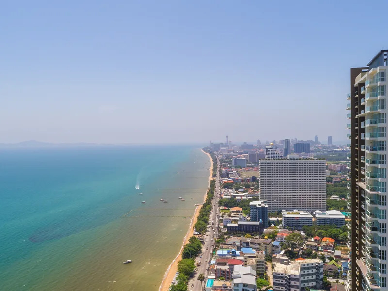 2-bedroom condo for rent at Cetus Beachfront Condominium, floor 5 photo